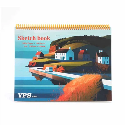 YPS Sketch Book 100GSM Paper Sketchpad voor studenten en professionals
